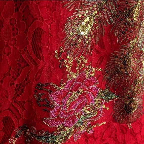 Traditional Red Wedding Gown - Picture 13 of 13